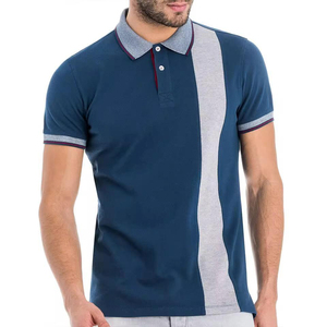 Polo homme coupe slim, broderie personnalisée, léger, vente chaude, en gros, vêtements décontractés, quantité importante - Product Image 1