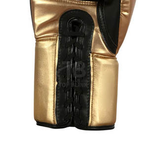 Gants de boxe personnalisés de haute qualité avec logo, fermeture à lacets anti-humidité, taille ajustable, en cuir - Vente en gros - Product Image 4