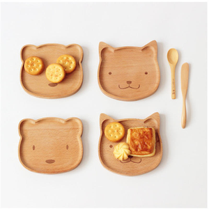 Vaisselle de table en bois moderne, durable, de formes variées, écologique, avec un design animalier, pour la vente en gros - Product Image 4