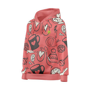 Sudadera con Capucha Personalizada OEM para Mujer, Estilo Urbano de Invierno, Sudadera con Capucha Estampada al por Mayor, Sudadera con Capucha y Logotipo Frontal, Ropa Casual - Product Image 3