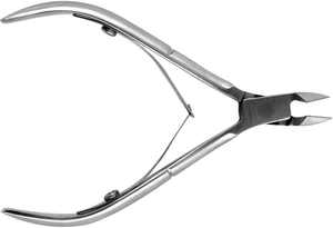 Ciseaux coupe-ongles professionnels en acier inoxydable incurvé faits à la main podologie pince à cuticules russe pour ongles coupe-cuticule - Product Image 2