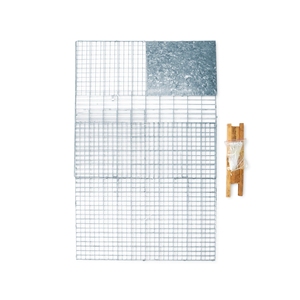 <span class=keywords><strong>Gabbia</strong></span> per <span class=keywords><strong>Uccelli</strong></span> in Metallo Zincato Quadrata di Alta Qualità, Ecologica, con Capacità di 7,6 kg, Monolitica e Solida per il Controllo degli Animali - Product Image 5