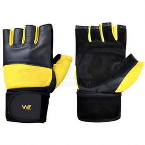 Gants d'haltérophilie avec logo personnalisé Gants de fitness et d'entraînement Meilleure vente de gants d'haltérophilie en cuir - Product Image 4