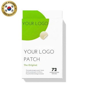 แผ่นแปะสิวไฮโดรคอลลอยด์แบบเกาหลีแผ่นแปะสิวที่มองไม่เห็น OEM ฉลากส่วนตัวรักษาผิวกันน้ำ - Product Image 1