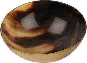 EXCILENT QUALITY Polished Buffalo Horn Bowl Handmade Natural Color Eco-Friendly Modern Kitchenware for Home Use - Product Image 2