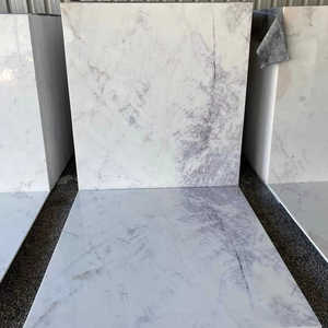 Dalles assorties aléatoires en marbre blanc naturel pour projets de chambre à coucher et de salle de bain modernes pour villas - Product Image 1