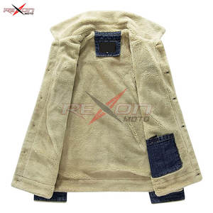 Nouveauté 2023 Veste en jean d'hiver élégante et enduite 100% coton Matériel de haute qualité Prix - Product Image 3