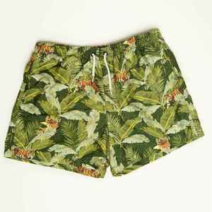 Pantalones Cortos Cargo de Algodón para Hombre, Personalizados, de Tela Oxford Sólida, con Detalle Bordado, Cierre de Botones, Cintura Media, Ecológicos, Casuales - Product Image 1