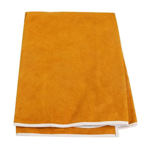 ผ้ากันเปื้อนเชื่อมทำด้วยชั้นหนาที่พึ่งได้ออกแบบมาสำหรับงานเวิร์กช็อปที่มั่นคงรวมถึงการเจียรและการสร้าง - Product Image 3