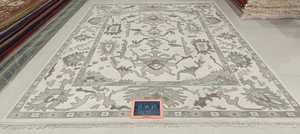 Thảm len truyền thống với thảm Màu Xanh Hoàng gia màu đỏ thẫm phong phú cho phòng khách cầu nguyện hoặc sử dụng đa năng - Product Image 5