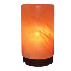 Hermosa lámpara de sal de alta calidad en técnica tallada en forma de pilar para decoración del hogar-Sian Enterprises - Product Image 2