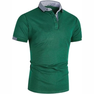 Haute qualité hommes Polo 100% Polyester t-shirt Logo personnalisé hommes plaine séchage rapide respirant polo t-shirts - Product Image 2