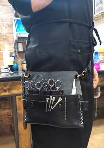 Étui à ciseaux avec ceinture pour coiffeurs Salon de coiffure coiffeur ciseaux de coiffeur coiffure taille support étui sac LBB-0027 - Product Image 2