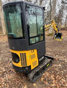 LIVRAISON GRATUITE Mini-excavatrice AGT H13R neuve, homologuée EPA CE, mini-excavatrice de 1 tonne, 13 ch, essence, moteur fermé, accessoire ROP - Product Image 2