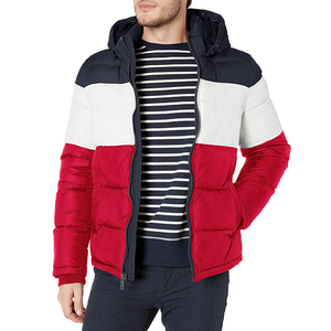 Vestes doudounes d'hiver Offre Spéciale Vestes à capuche pour hommes à la mode Veste doudoune respirante en duvet personnalisée - Product Image 4