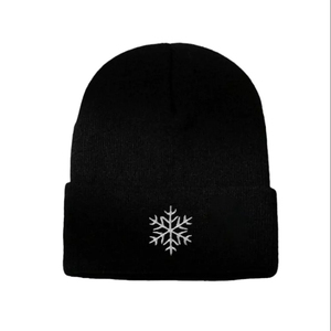 Fabricante de gorros personalizados Unisex Jaquards estilo gráfico sin puños Atlético invierno gorro térmico sin puños gorros Ronpex - Product Image 5