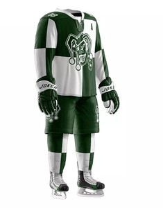 Cheap Newest Style Custom Ice Hockey Uniforms 100% Polyester Fabric <b>Mens</b> Ice Hockey Uniform - Product Image 3