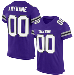 Jersey de Fútbol Americano Personalizado con Nombre de Equipo, Número y Logotipo Bordado, Uniforme Deportivo para Hombre, OEM, ODM, Venta al Por Mayor - Product Image 2