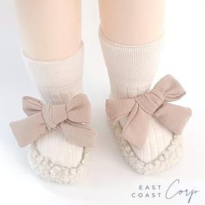 Zapatillas Unisex de Lana para Niño y Niña, Zapatos Antideslizantes para Caminar Primeros Paseos con Cierre de Calcetín - Product Image 3