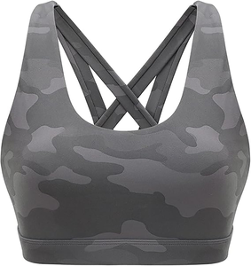 บริการ OEM แบบกำหนดเองได้ เสื้อชั้นในกีฬาโยคะไร้ตะเข็บสำหรับผู้หญิง ระบายอากาศได้ดี ใส่ได้สองด้าน ไซส์พลัส รองรับได้ดี แห้งเร็ว น้ำหนักเบา - Product Image 1