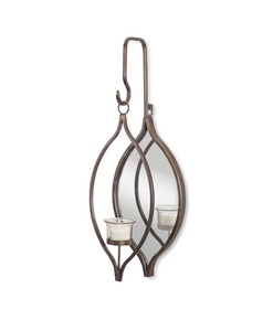<b>Iron</b> And Glass Tealight Candle <b>Holder</b> With Highest Quality Customized Size <b>Wall</b> <b>Mounted</b> Candle <b>Holder</b> In Bulk - Product Image 1