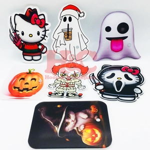 Nuevos azulejos de pestañas acrílicas fantasma, azulejos de pestañas sostenibles, imán de muñeca de azulejo de pestañas con logotipo personalizado para pinzas, Hello Kitty Mink - Product Image 1