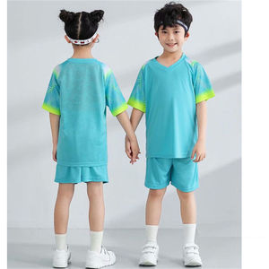 เสื้อฟุตบอลพิมพ์ลายแบบรีดร้อนตามสั่ง โพลีเอสเตอร์ 100% กันน้ำ แห้งเร็ว ขายส่งจากโรงงาน ราคาแข่งขัน - Product Image 4