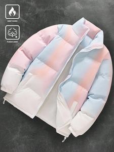 Lupin <b>Felt</b> Puffer Quilted Jacket for Outdoor Adventures Insulated and Stylish winter jacket Wholesale Rate OEM Custom Fashion - Product Image 3