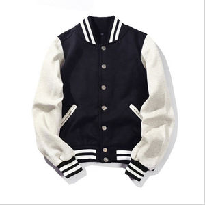 Hommes High Street Fashion Baseball Letterman Varsity Jacket Marque personnalisée Rouge Blanc Manches Prix de gros Saison d'hiver - Product Image 2