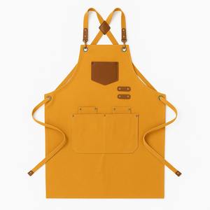 Delantal de Cocina sin Mangas de Algodón Resistente al Agua de Buena Calidad, Delantales Ajustables para Hombres y Mujeres, en Oferta - Product Image 4