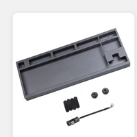 Teclado de aluminio CNC personalizado, caja de teclado mecánico, procesamiento de precisión, servicio CNC de Metal