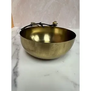 Cuenco Decorativo Premium para Interiores Modernos, Exclusivo Cuenco Metálico Minimalista, Regalo de Boda Ecológico de Lujo, Seguro para el Contacto con Alimentos - Product Image 4