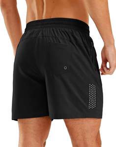 Conception imprimée maille hommes Shorts personnalisés de haute qualité Logo grande taille hommes Shorts de sport Street Wear Shorts pour hommes Logo personnalisé - Product Image 4