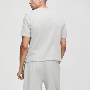 Camiseta de Hombre de Alta Calidad, Holgada, 280 GSM, 100% Algodón, Logotipo Impreso en 3D Personalizado, Camiseta Lisa al por Mayor para Hombre - Product Image 2