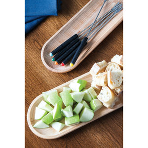 Best Selling Fancy Wooden Serving Platter Wooden Serving Tray Premium Quality Handmade Serving Dish Eco Friendly <b>Long</b> Shape Tray - Product Image 6