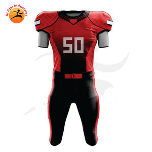 Vente en gros d'uniformes de football américain personnalisés, ensemble de maillots de football américain par sublimation pour hommes, Al Ajal Industries, fabriqués au Pakistan - Product Image 5