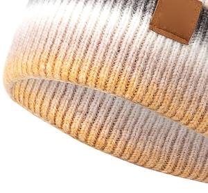 Gorro de Punto con Puño para Hombre de Primera Calidad, Último Estilo, Precio Accesible, Jacquard Ligero, con Logotipo/Colores Personalizados - Product Image 3