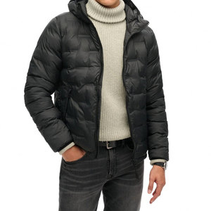 Chaqueta acolchada personalizada para hombre, venta al por mayor, chaquetas acolchadas de invierno de corte regular para hombre de buena calidad - Product Image 1