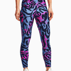 Dear-Lover Wholesale Fashion New Women Patterned Breathable Autumn Fleece Mid Waist Tummy Control Moto Biker Plus Size Leggings - Product Image 1