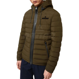 Veste matelassée pliable avec rangement facile et construction légère Veste d'hiver matelassée tout usage avec noyau intérieur chaud - Product Image 1