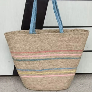 Sacs Réutilisables en Jute Dari en Coton Fait à la Main, Vente en Gros de Fournisseurs Indiens - Product Image 1