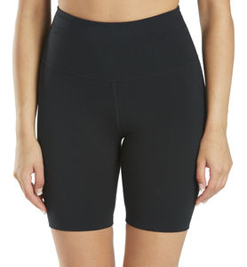 Pantalones cortos de Yoga con tinte liso para gimnasio, Fitness, transpirables, que absorben el sudor, Control de barriga, entrenamiento deportivo, atlético, cintura alta sin costuras - Product Image 5