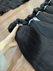 Extensiones de Cabello Natural Liso, Doble Trama, Sin Procesar, en Existencia, al Mejor Precio - Product Image 5