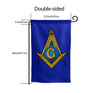 Masonic Regalia Banners Banderas Alta calidad OEM Masonic Banners Banderas Venta superior a bajo precio - Product Image 4
