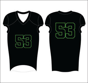 Maillot de football américain personnalisé pour adultes et enfants Maillot de football 100% polyester américain - Product Image 3