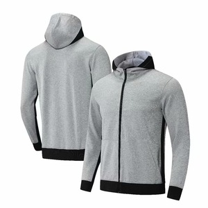 Chándal deportivo personalizado para hombre para invierno, entrenamiento para correr, Sudadera con capucha sólida, ropa deportiva para correr, chándal personalizado - Product Image 2