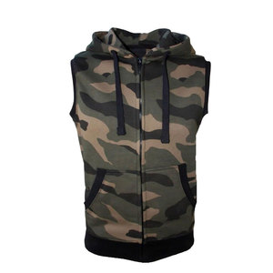 Sleeveless Streetwear <b>Hoodies</b> New Fashionable <b>Hoodies</b> Quick Dry Casual Wear Men <b>Gym</b> Cotton Sleeveless <b>Hoodies</b> - Product Image 5