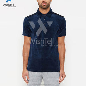 Hombres elegantes para camisetas de polo Bordado personalizado 100% Algodón Colección de diseñadores de talla grande de alta calidad - Product Image 4
