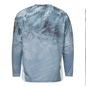 2025 Personnalisable À Manches Longues À Séchage Rapide 100% Polyester UPF 50 Chemises De Pêche Anti-UV Pas Cher Prix Respirant Bas quantité minimale de commande - Product Image 3