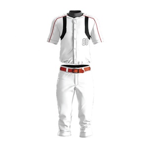 Conjunto de Pantalones y Camiseta de Béisbol Unisex de Poliéster 100%, Diseño Personalizado, Uniformes Juveniles de Alta Calidad con Impresión por Sublimación - Product Image 6